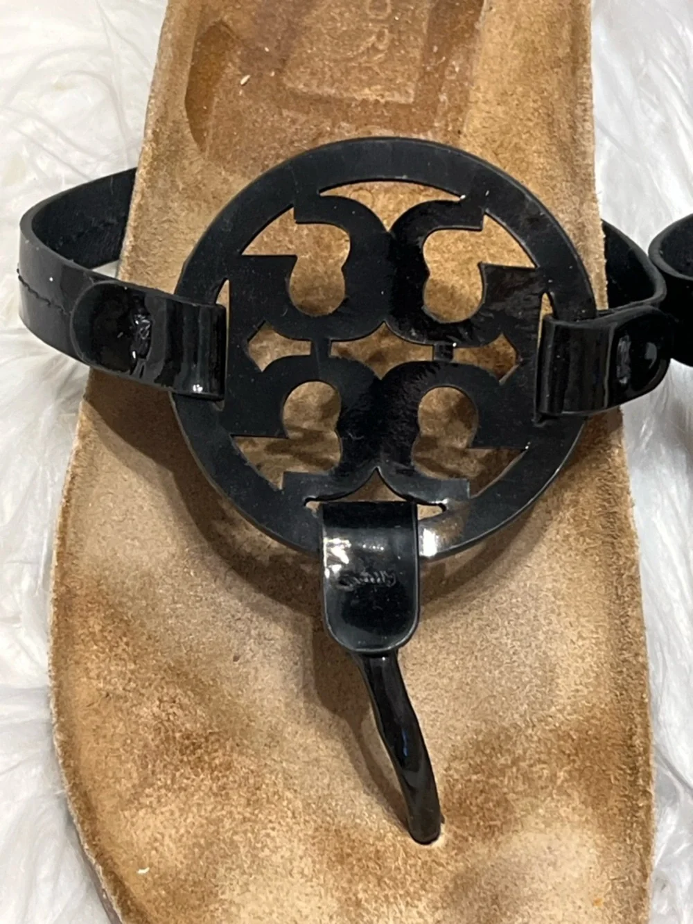 Tory Burch patent thong